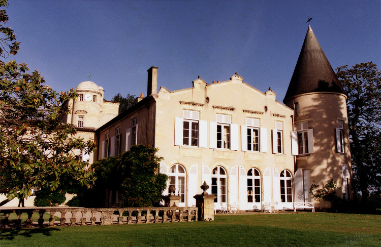 A cognac label of a wine producer